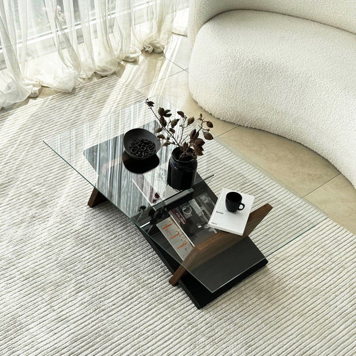 Hanah Home Livello - Black, Chesnut